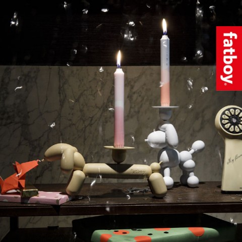 FATBOY CAN-DOG CANDLE HOLDER 迷你氣球狗燭台