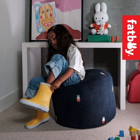 FATBOY POINT CORD X MIFFY 米飛兔聯名 圓凳