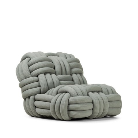 MOOOI KNITTY LOUNGE CHAIR 繩結編織休閒椅